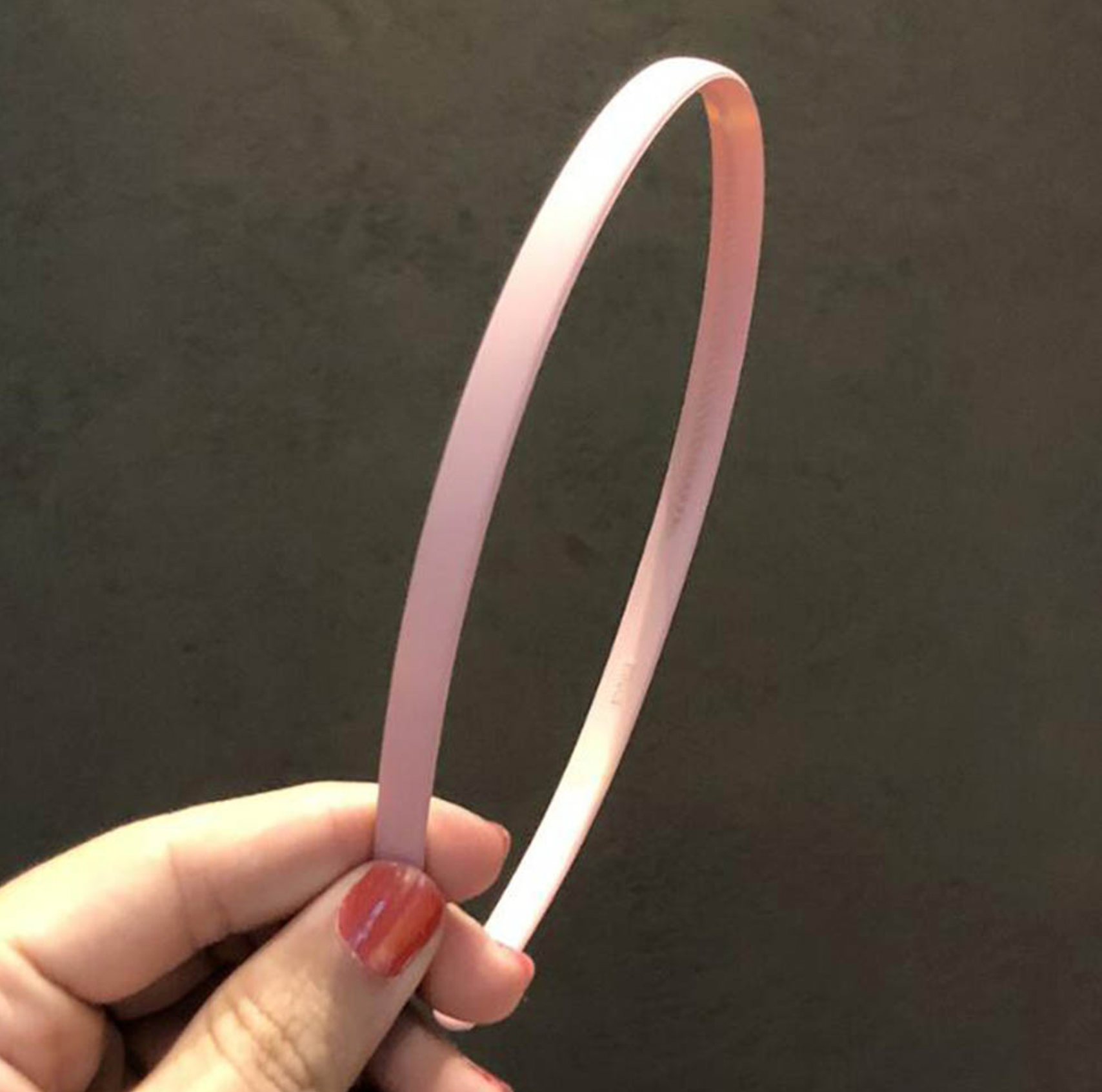 Thin Solid Colored Headband