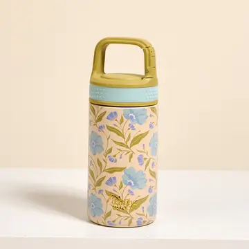 6 oz Lil' Bitty Bottle Poppin' Petals Aqua