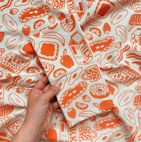 Breakfast Tea Towel