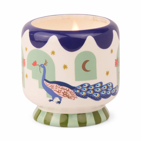 A Dopo Peacock Candle