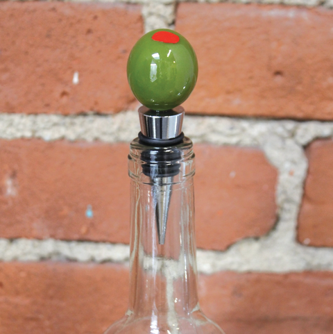 Olive Wine Stopper