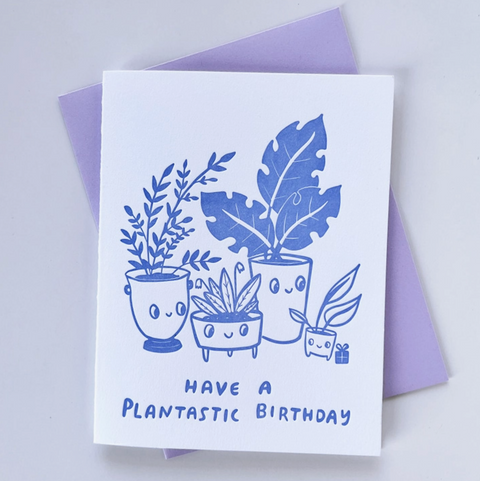 Plantastic Birthday Card