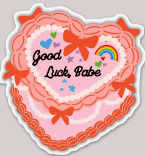 Good Luck Babe Sticker (Chappell Roan)