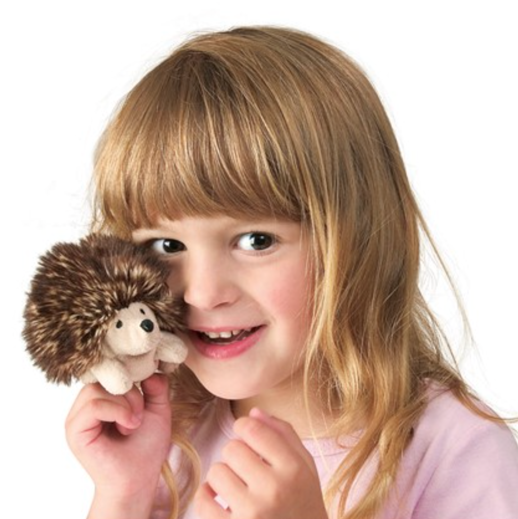 Mini Hedgehog Finger Puppet