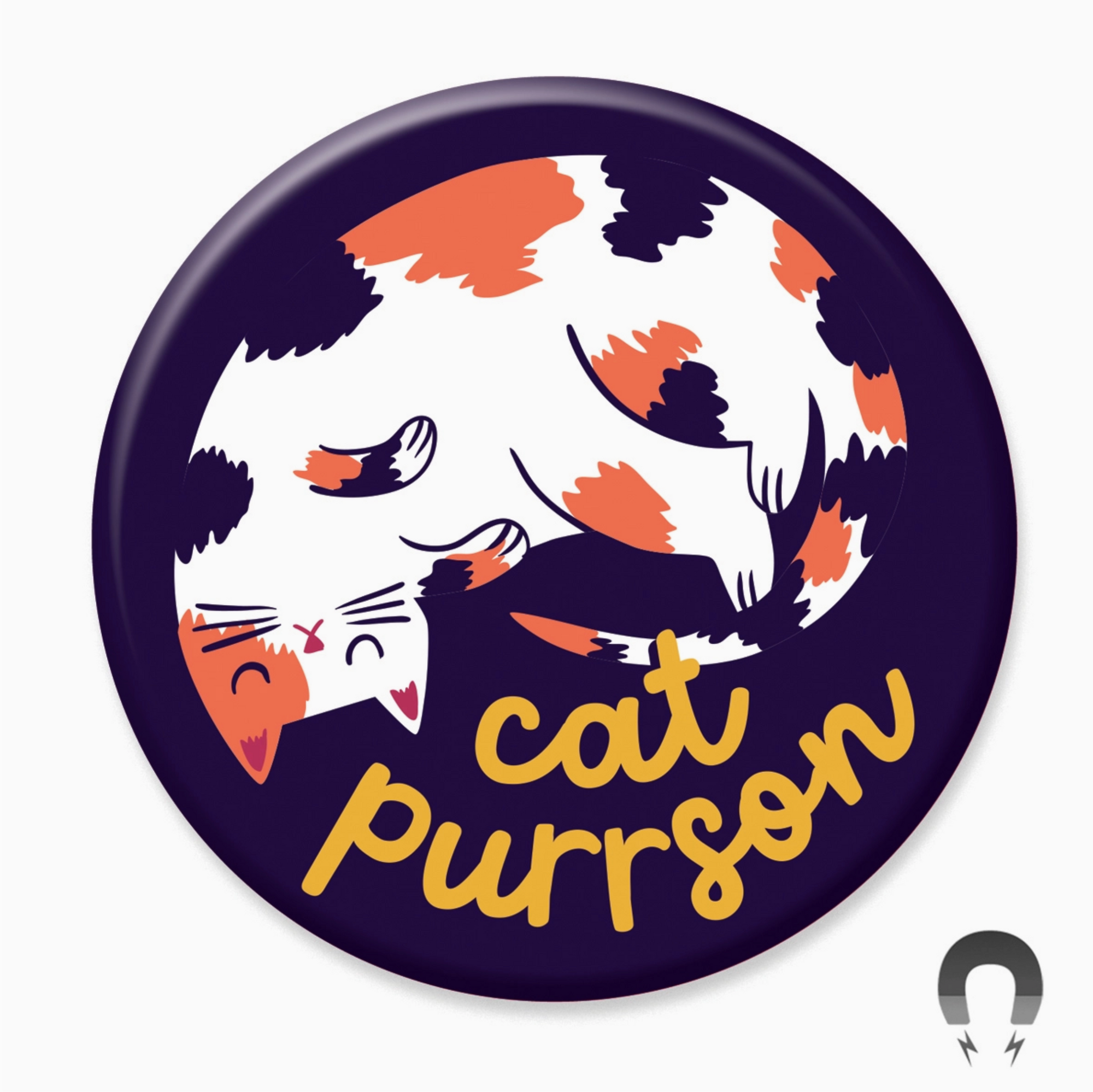 Cat Purrson Magnet