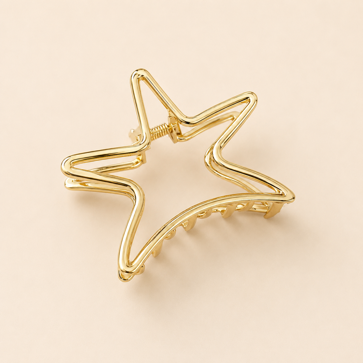 Metal Star Claw Clip