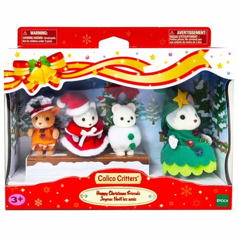 Calico Critters Happy Christmas Friends