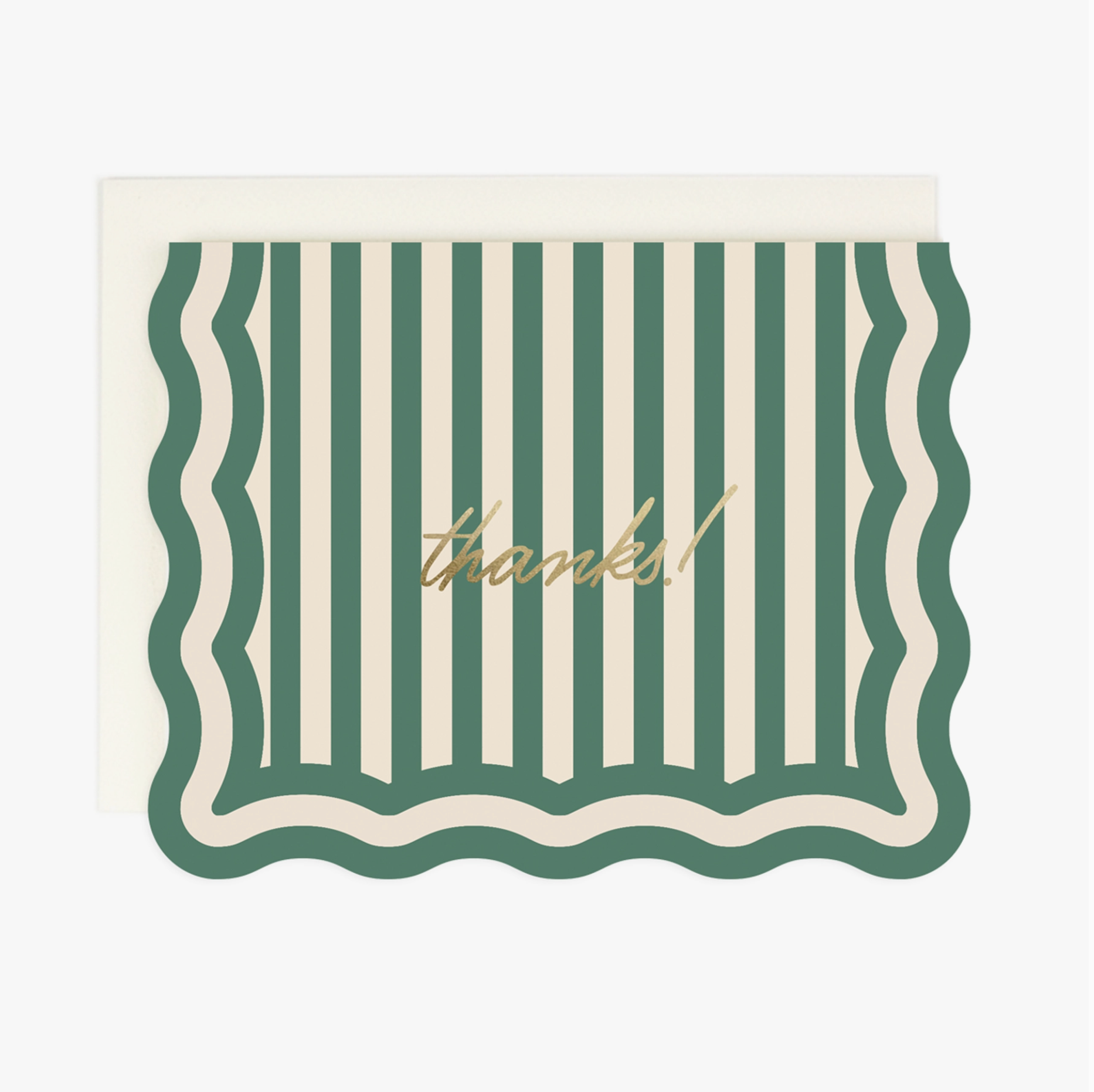 Thanks! Striped - Boxed set of 8