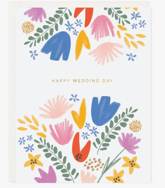 Wedding Day Florals Card