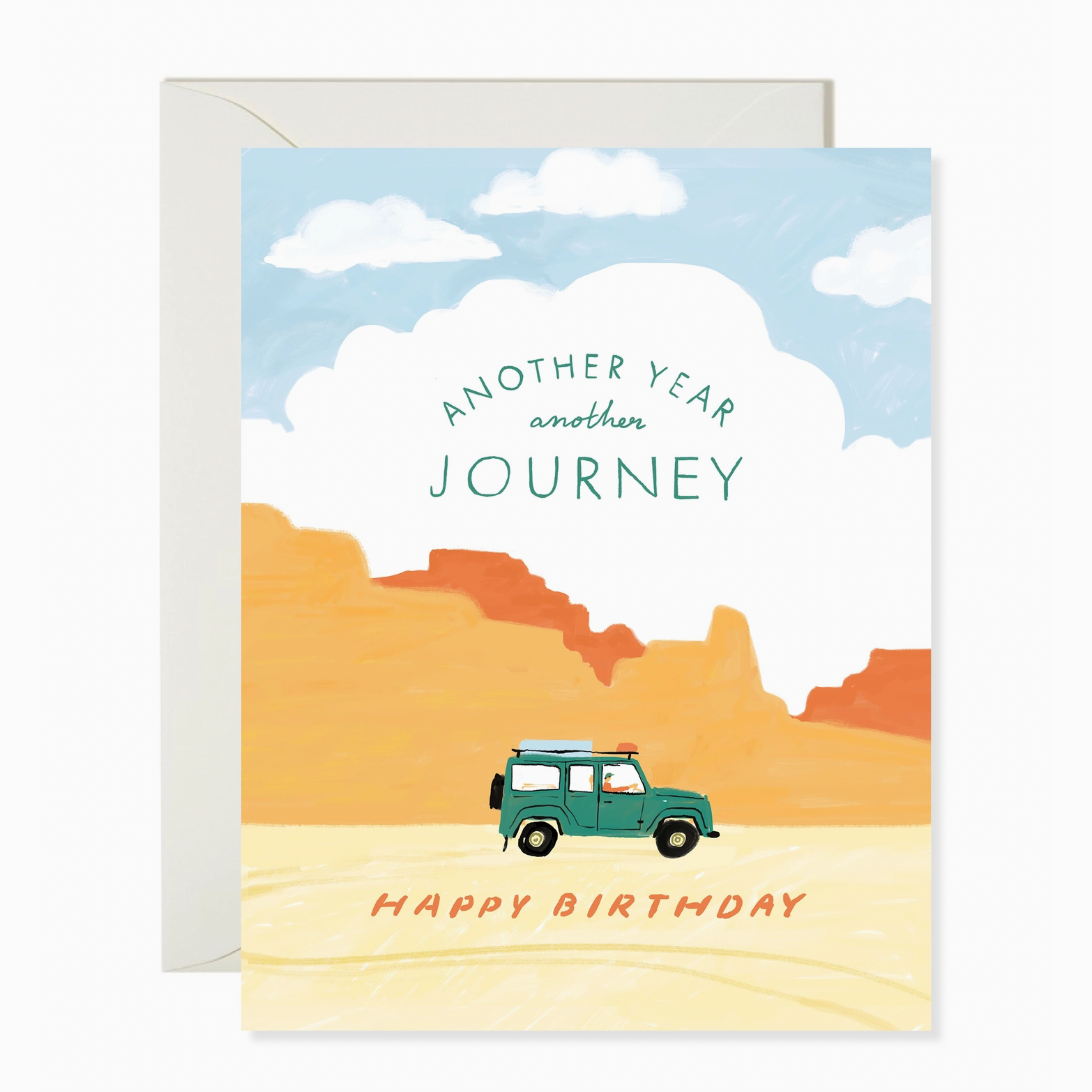Land Rover Birthday Card