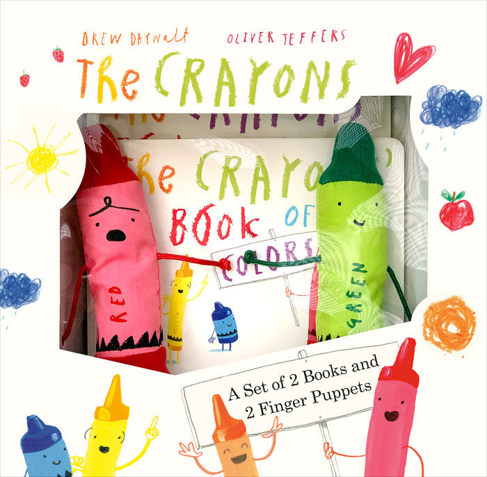 The Crayons: A Set of Books and Finger Puppets - Stay Forever