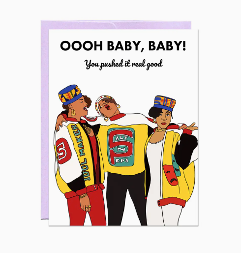 Push It! | Baby Card