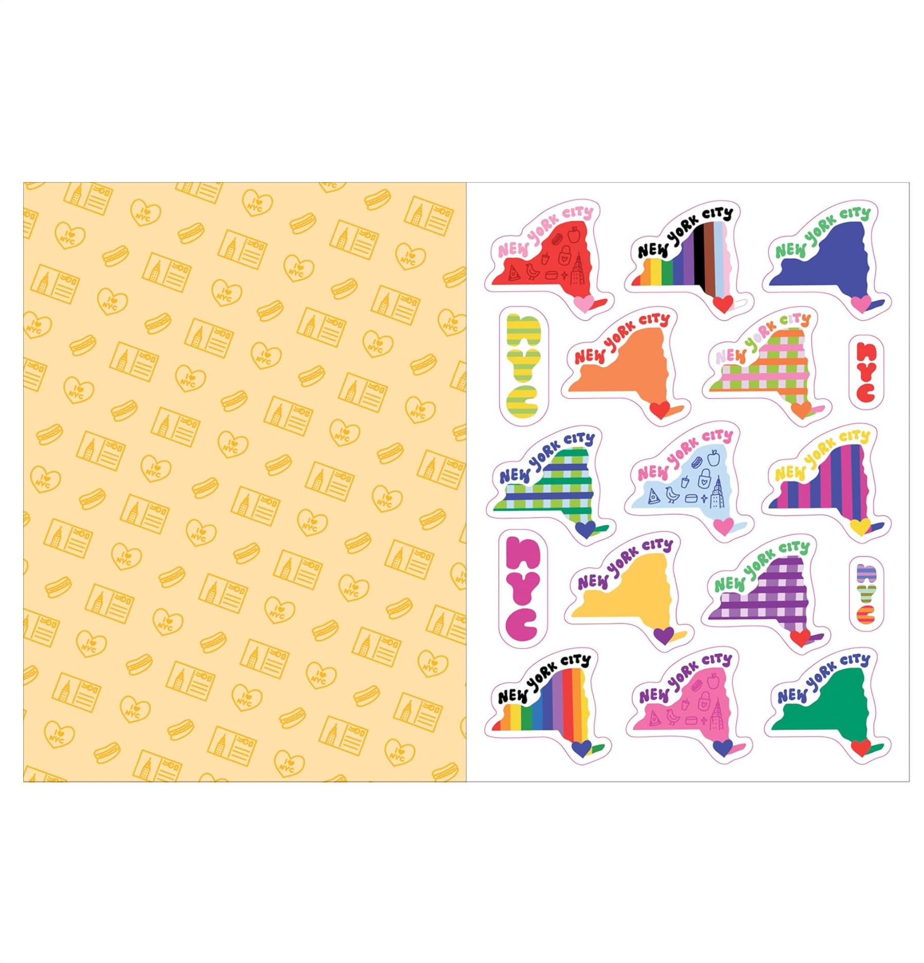 I Love New York City Sticker Book - Stay Forever