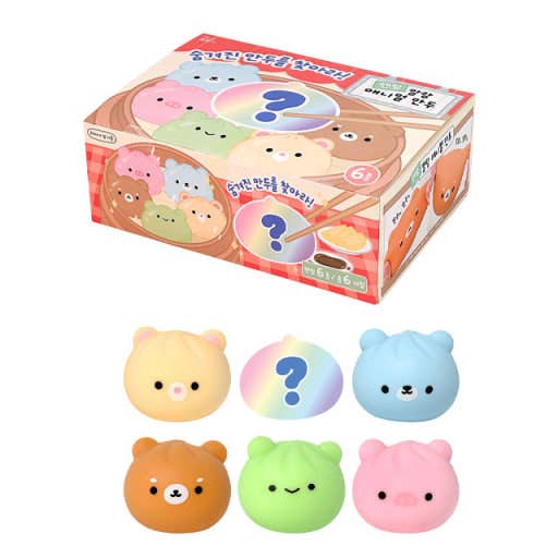 Animal Dumpling Sensory Squishy Random Box
