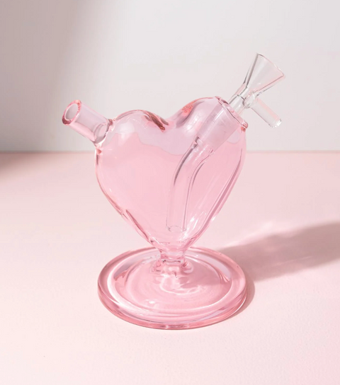 Heart Double-Use Water Piece