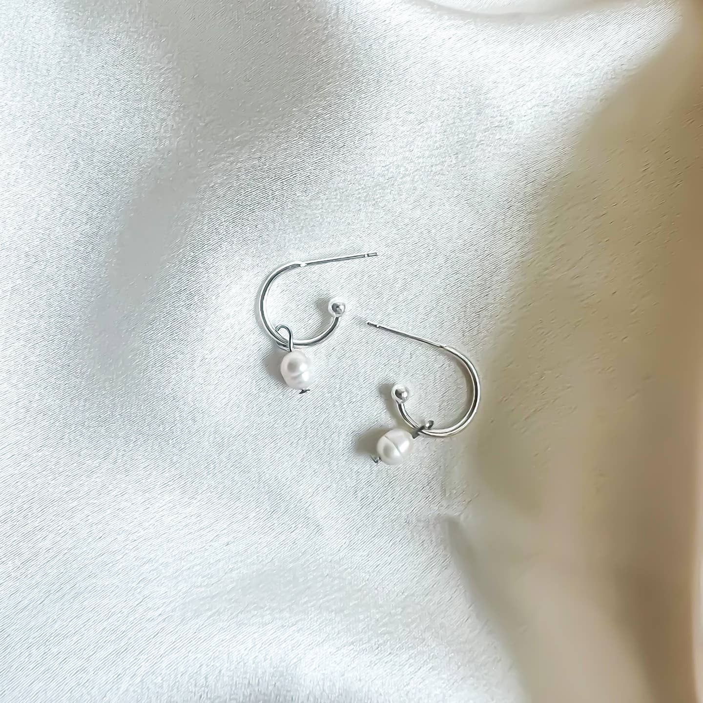 The Silver Chloe Earrings