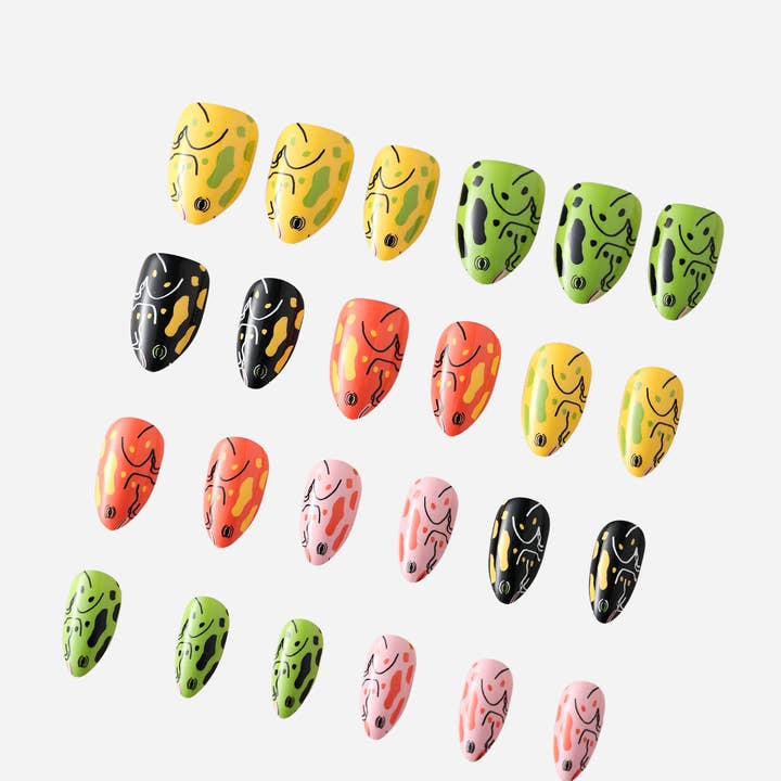Frog Party - Press-On Nails By Lorien Stern