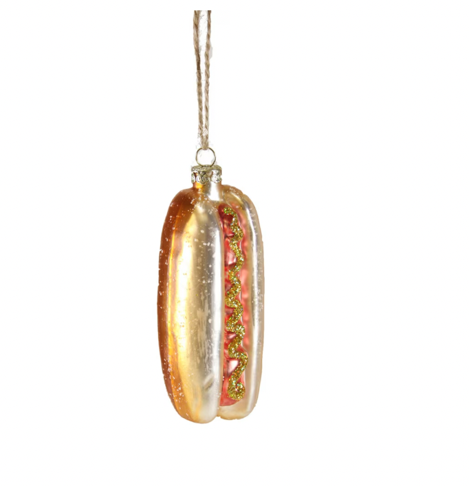Hot Dog Ornament