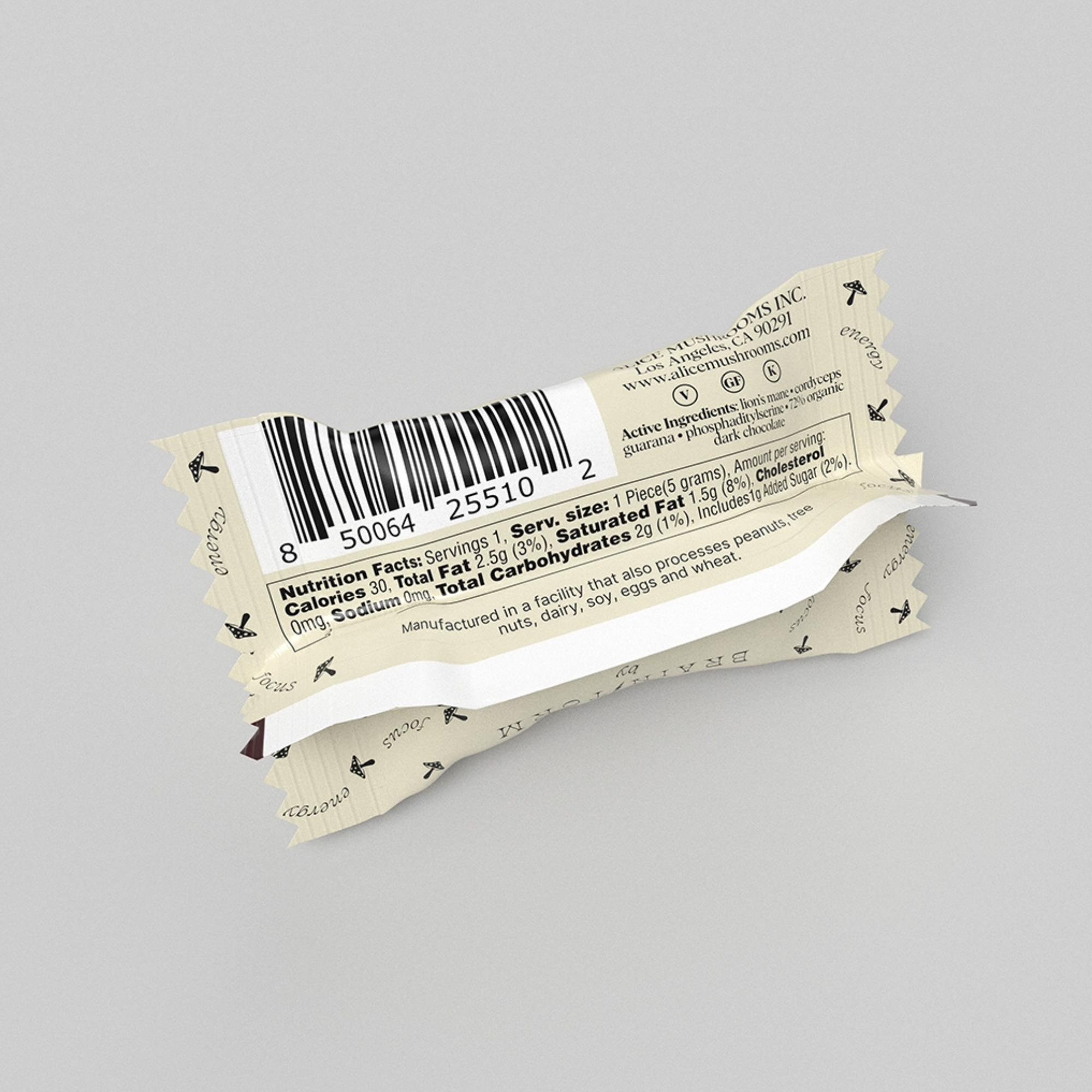 Brainstorm Mushroom Chocolate For Focus - Stay Forever