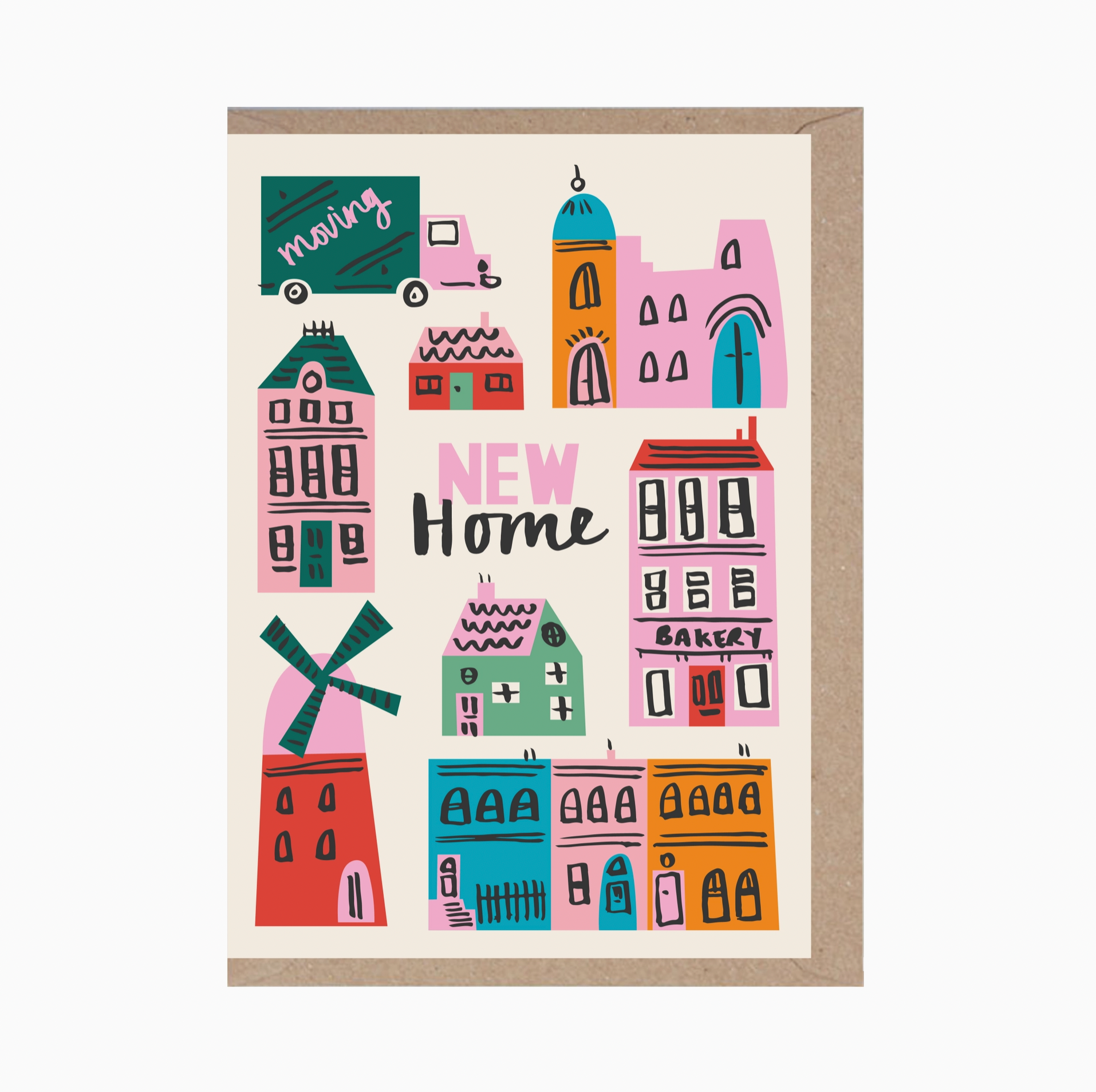 New Home Housewarming Card