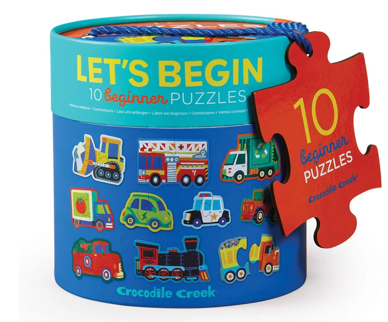 Let's Begin 2pc Puzzles - Vehicles