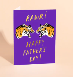 Tigris Father's Day Card