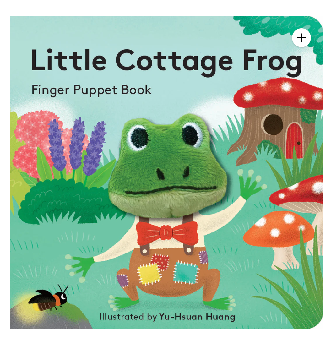 Little Cottage Frog: Finger Puppet Book