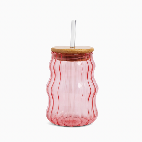 17oz Squiggle Tumbler - Pink