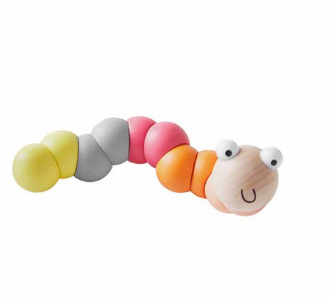 Wooden Wiggly Worm
