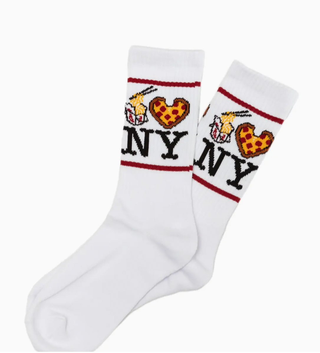 Lo Mein Pizza Ny Unisex Socks