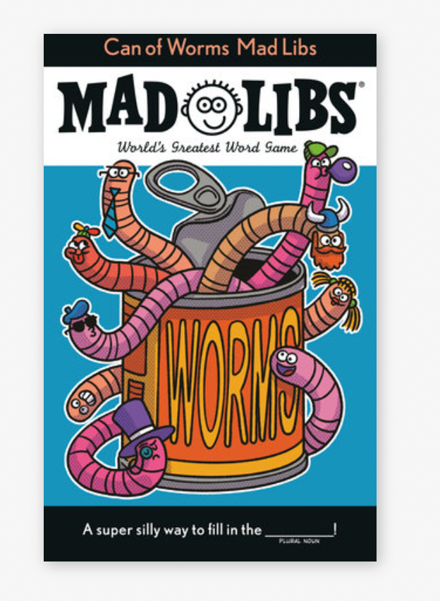 Can of Worms Mad Libs
