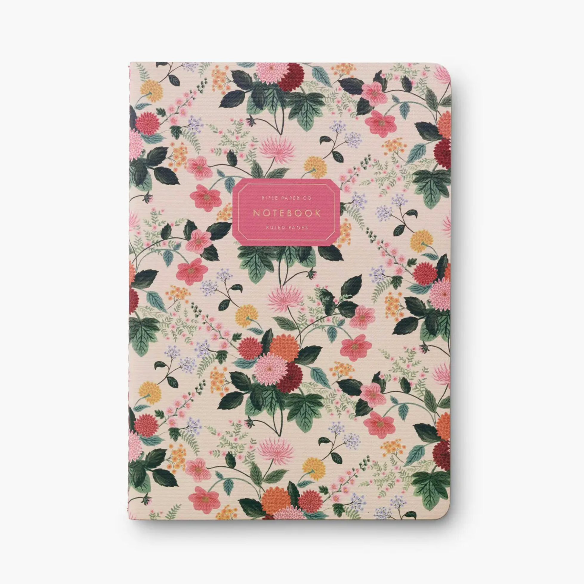 Assorted Set of 3 Dahlia Notebooks