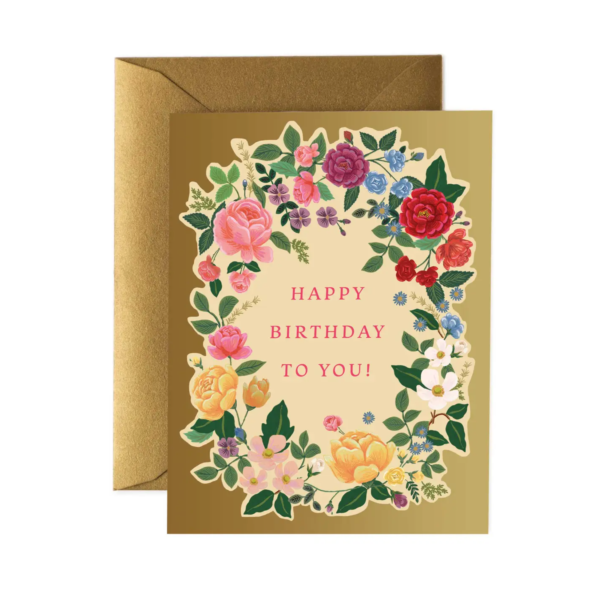 Botanical Birthday Card