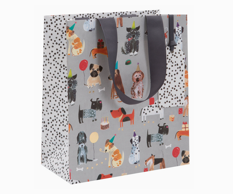 Birthday Dogs Tails Gift Bag Medium