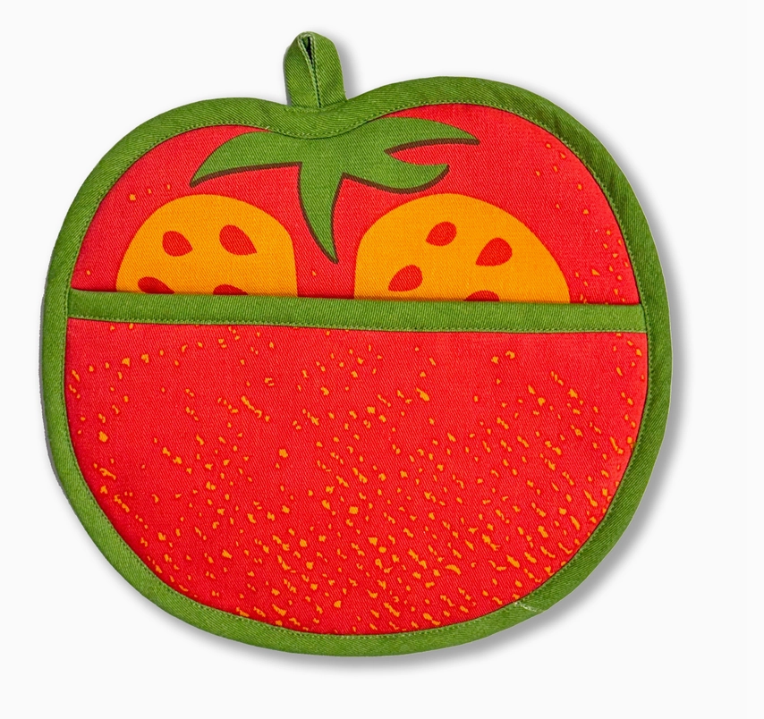 Tomato Pot Holder w/ Pocket
