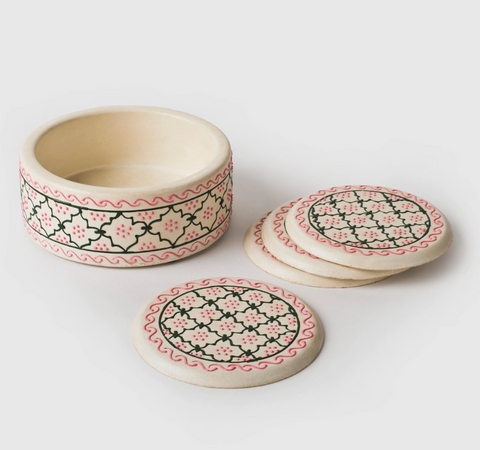 Mehndi Coasters