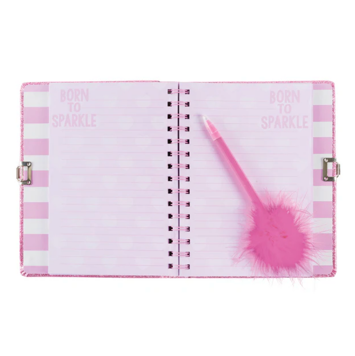 Born To Sparkle Glitter Journal