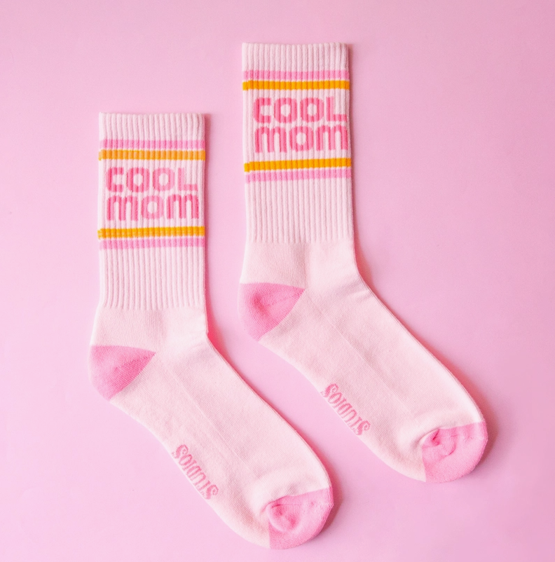 Cool Mom Ribbed Crew Socks