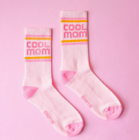 Cool Mom Ribbed Crew Socks