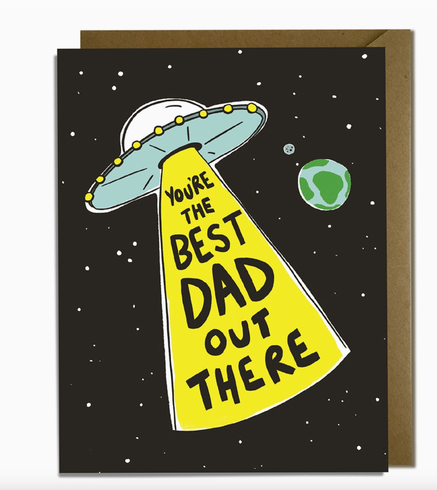 Ufo - Funny Father's Day Card