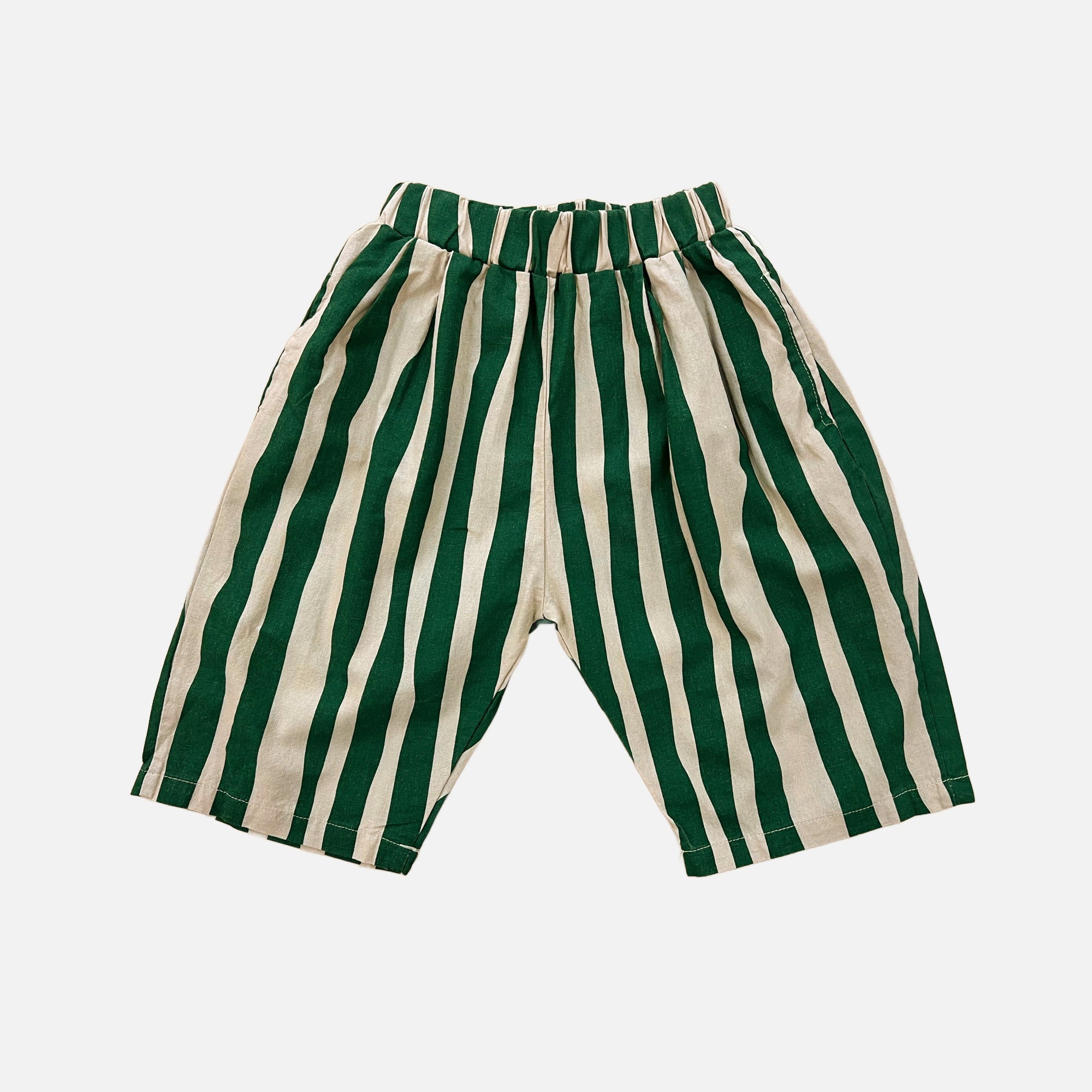 Toddler Striped Cotton Pants