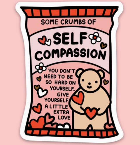 Self Compassion Sticker