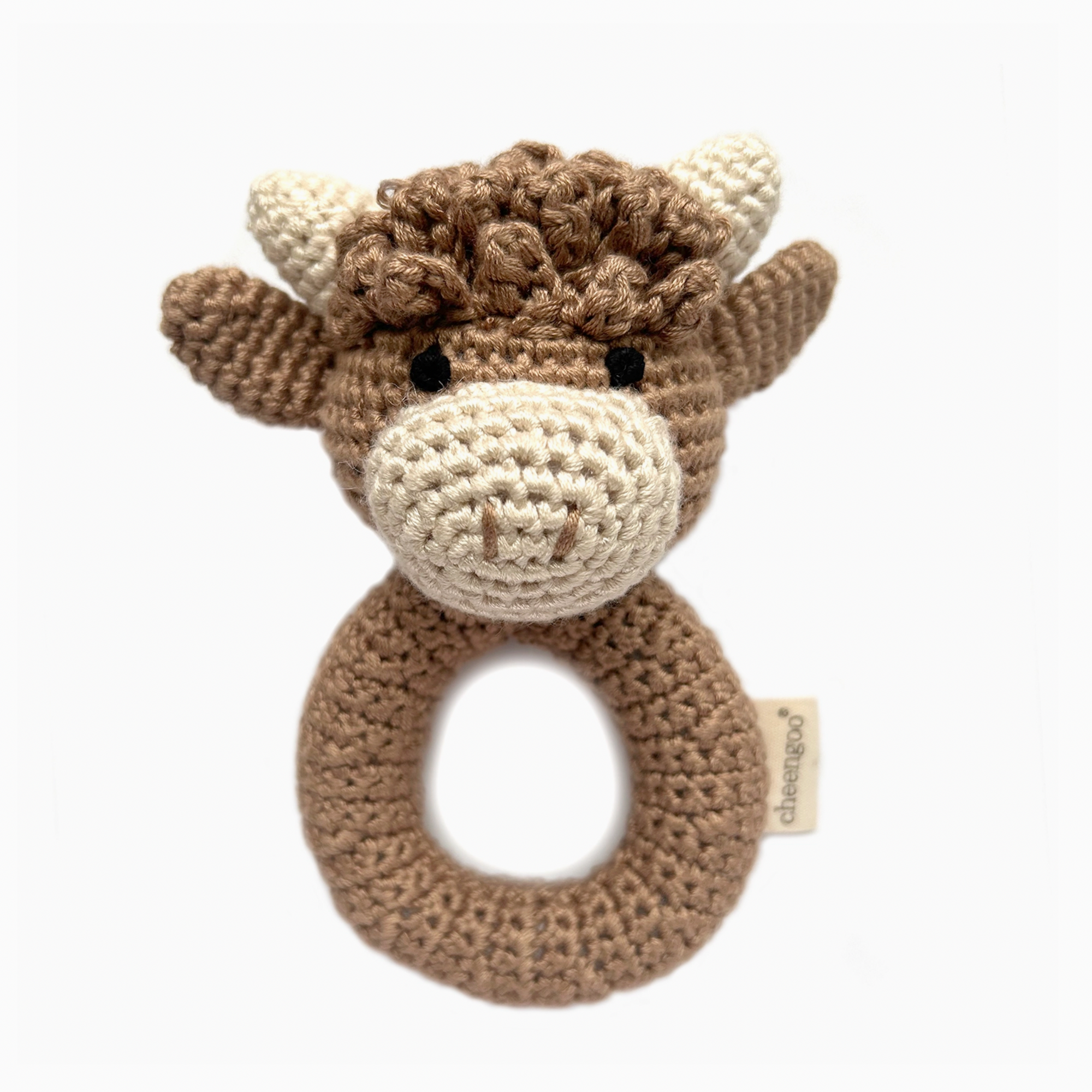 Cheengoo Organic Crochet Rattles - Stay Forever