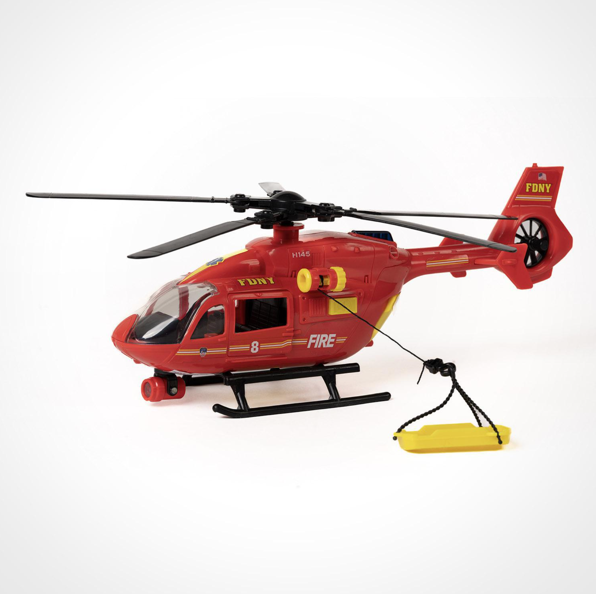 FDNY Ambulance Helicopter with Lights & Sound