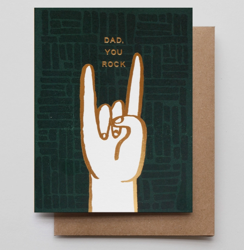 Dad, You Rock * Foil *