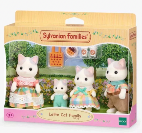 Latte Cat Family