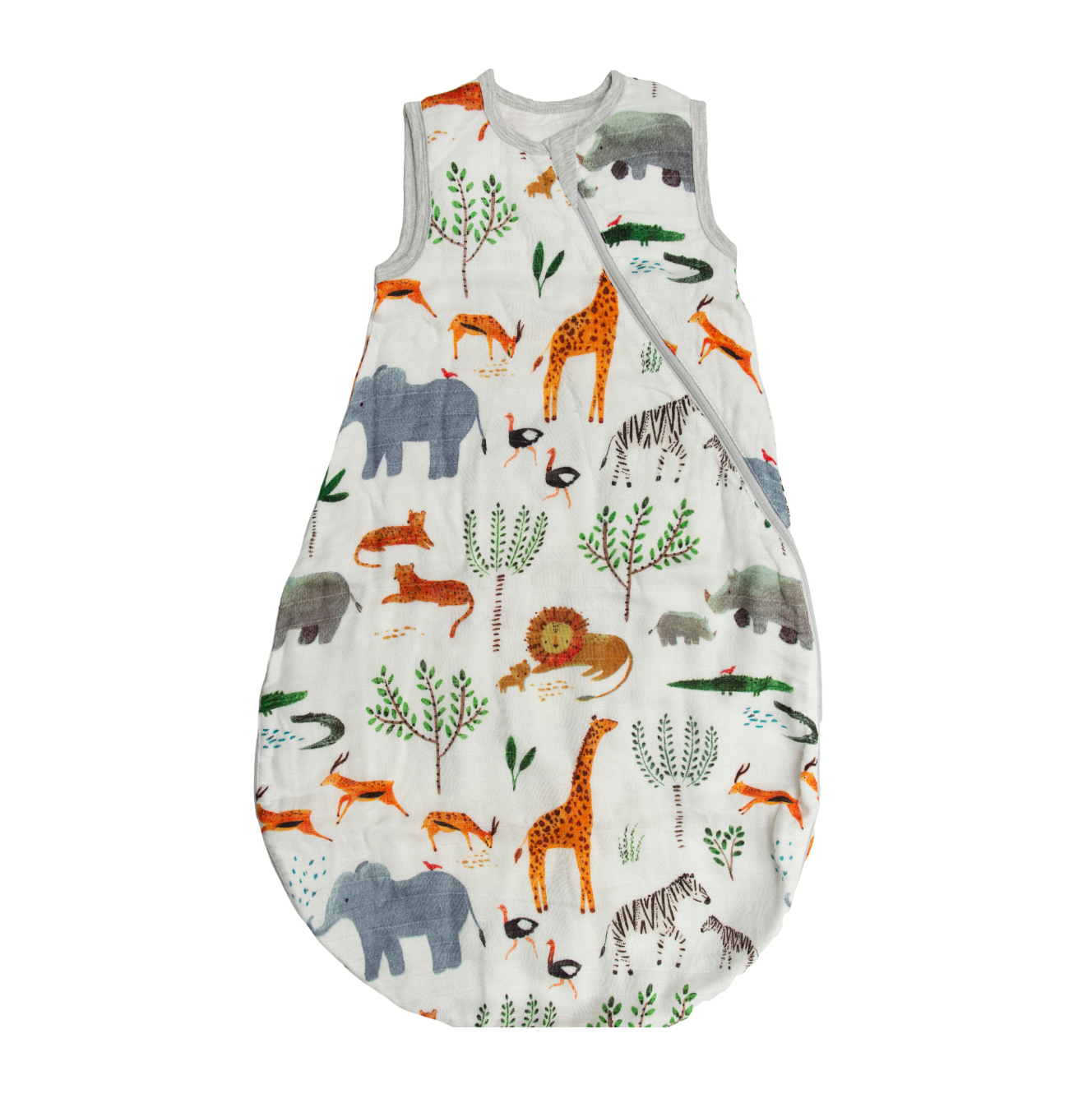 Light Weight Muslin Sleep Bag Safari Jungle