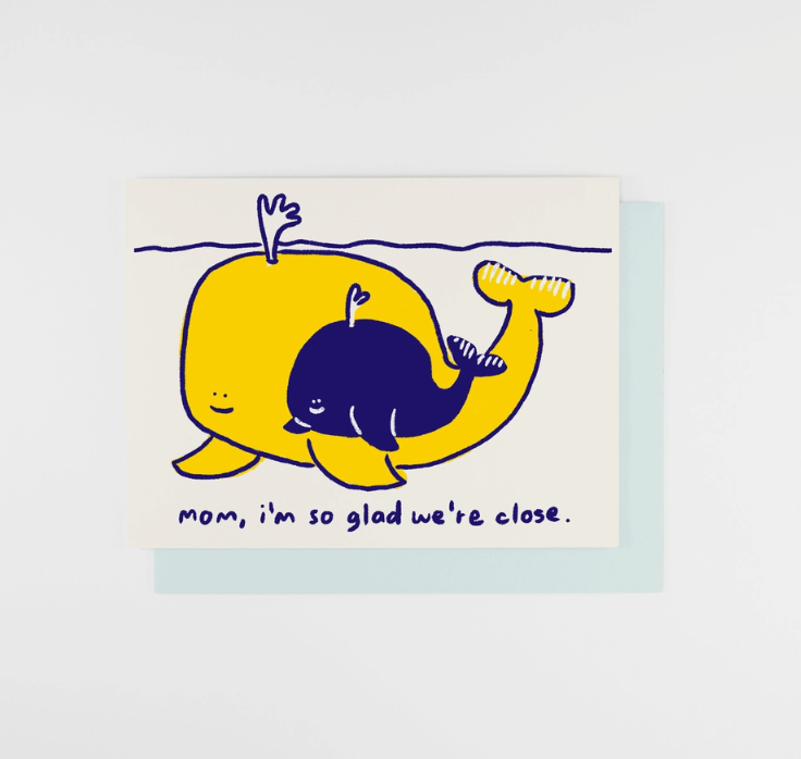 Glad We're Close Card