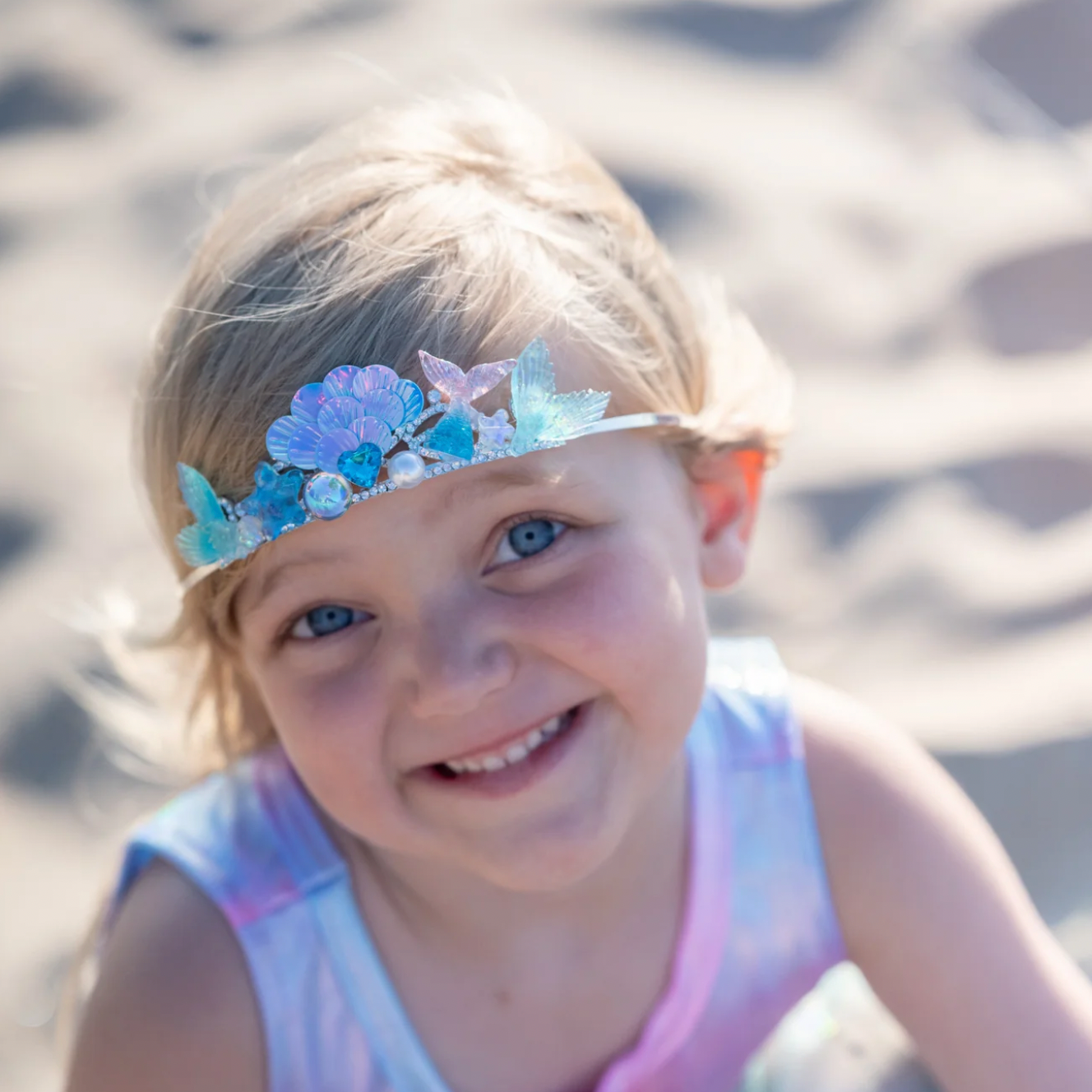 Boutique Ocean Jewel Tiaras Blue