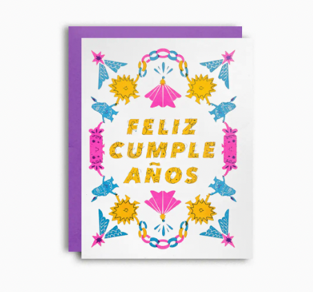 Feliz Cumpleanos Fiesta - Birthday Card - Stay Forever